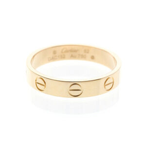 CARTIER Authentic 18k Gold Diamond Love Ring